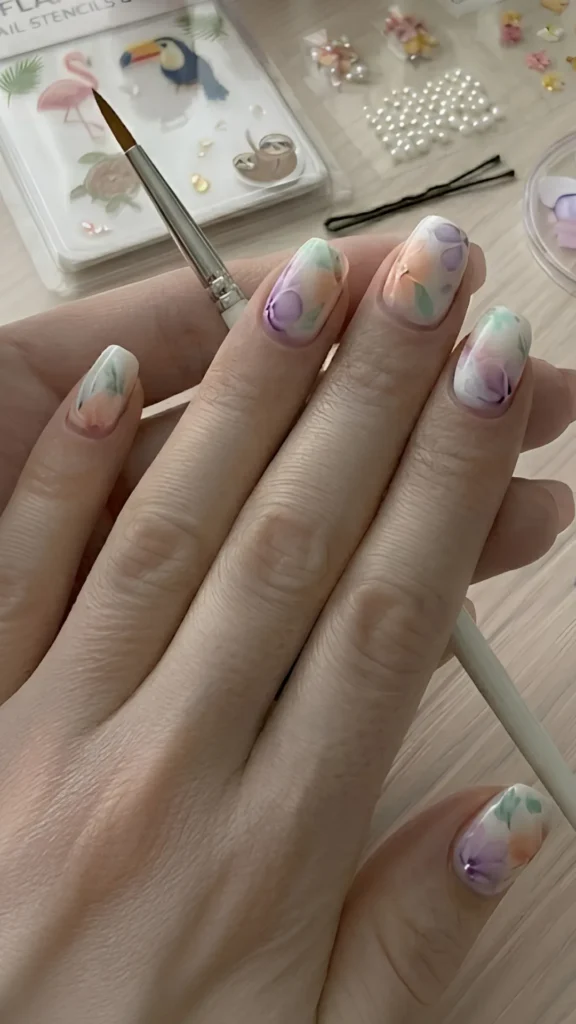 Watercolor Blooms – Soft, Dreamy & Romantic