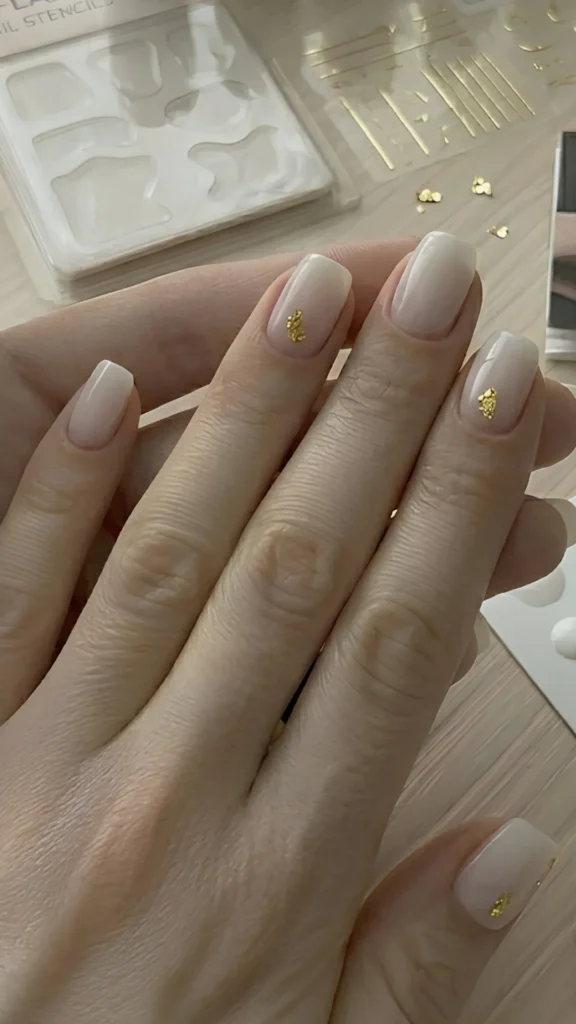 The Single Gold Foil Accent – Tiny Sparkle, Maximum Chic