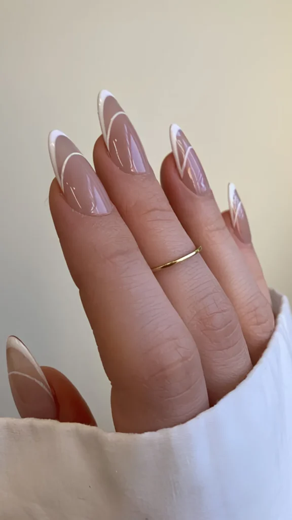 The Negative Space Crescent – Modern Bridal