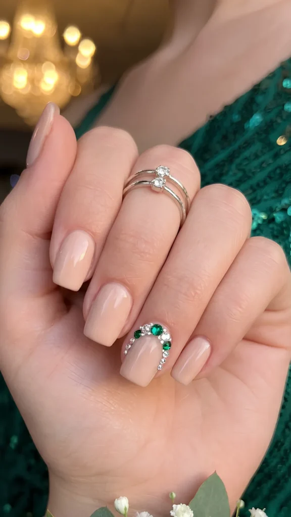 Rhinestone Accent Nails – Wear Your Jewelry