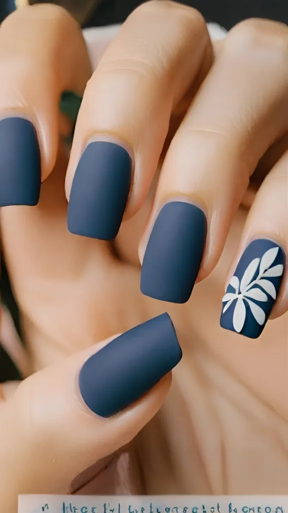 Navy Velvet Matte – Deep, Rich, and Mysterious