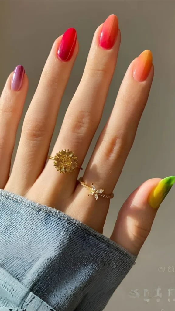 The Jelly BIAB Gradient – Soft, Colorful, Protective