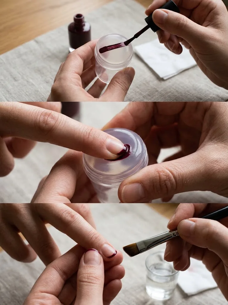 5. The Micro French Tip (The Silicone Stamper Hack)