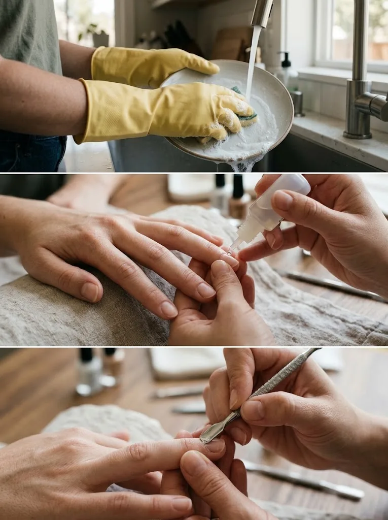 Master the Water Defense for stronger nails