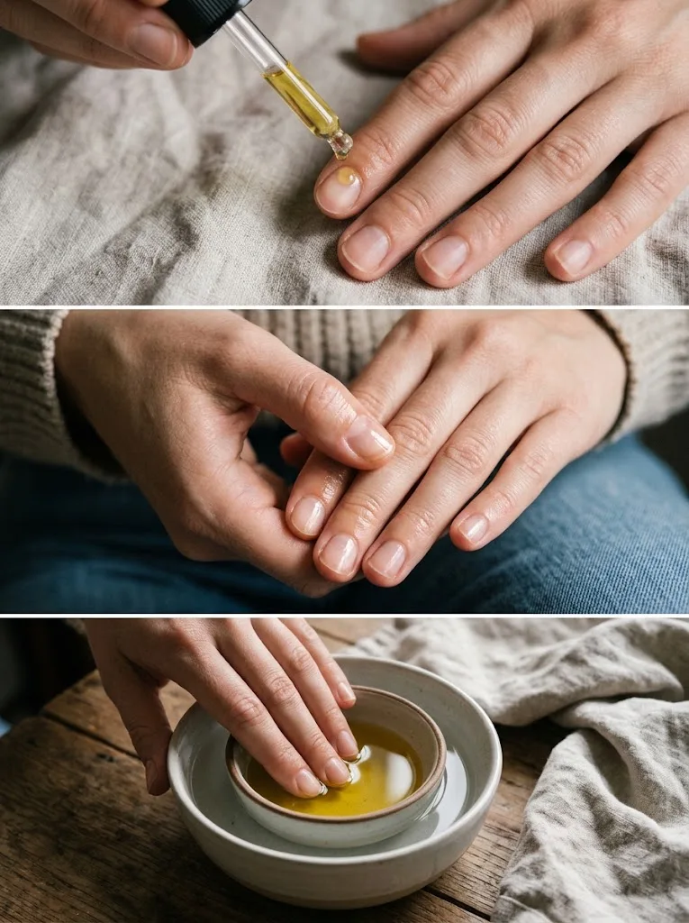 Make Daily Oil Soaking and Cuticle Hydration Non-Negotiable for strong nails