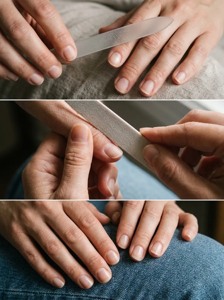 Mindful Filing and Edge Architecture for stronger nails