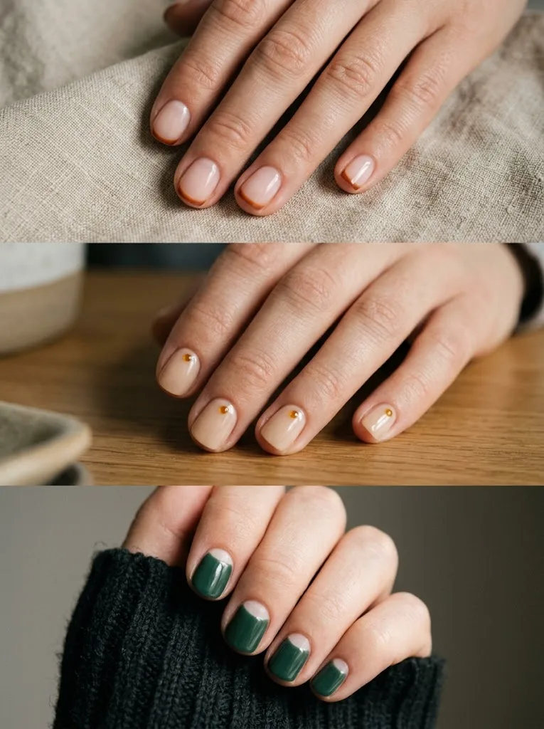 Autumn Nail Art: The Understated Autumn Minimalist