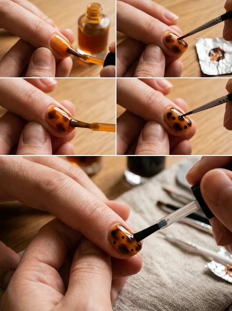 How to Master the Dimensional Tortoiseshell Nail