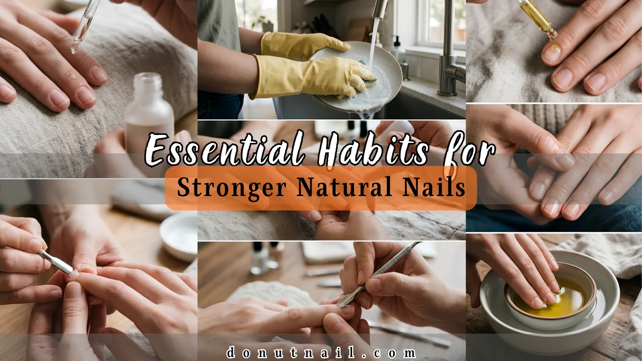 Essential Habits for Stronger Natural Nails