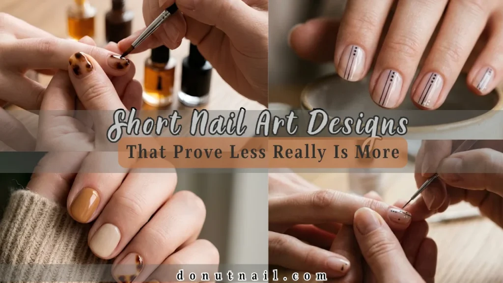 Short Nail Art Designs That Prove Less Really Is More